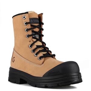 JB Goodhue Womens Steel Toed Work Boots Size 8